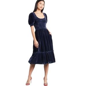 The Louisa Nap Dress - Navy